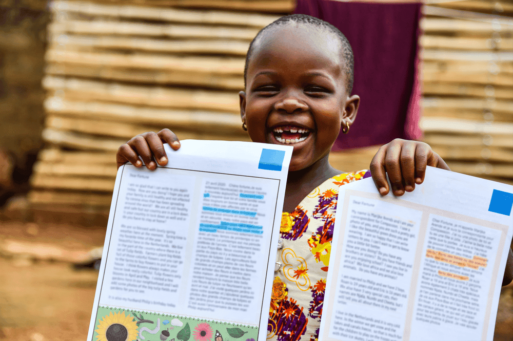 3. One Compassion sponsor starts to empower one child