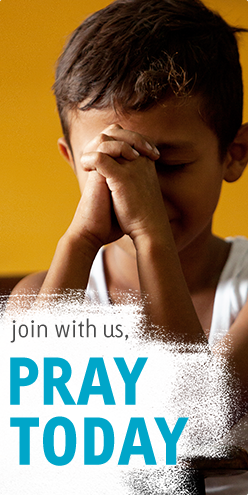 Pray with us