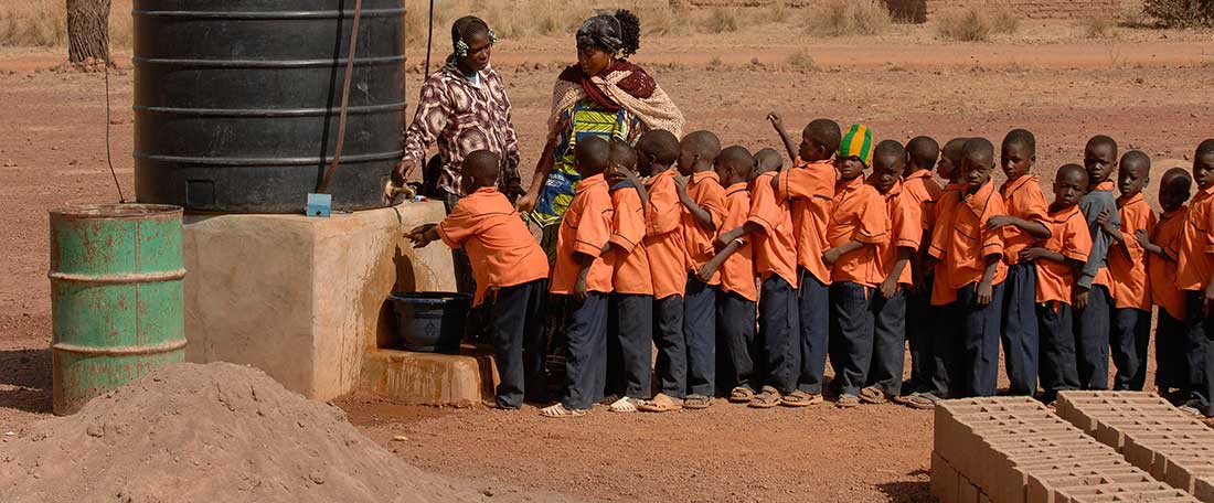 Handwashing in Burkina Faso