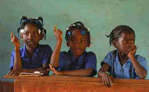 Haiti classroom