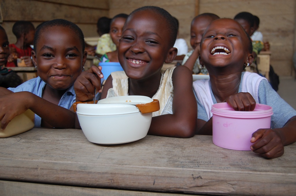 Christmas dinner in Ghana