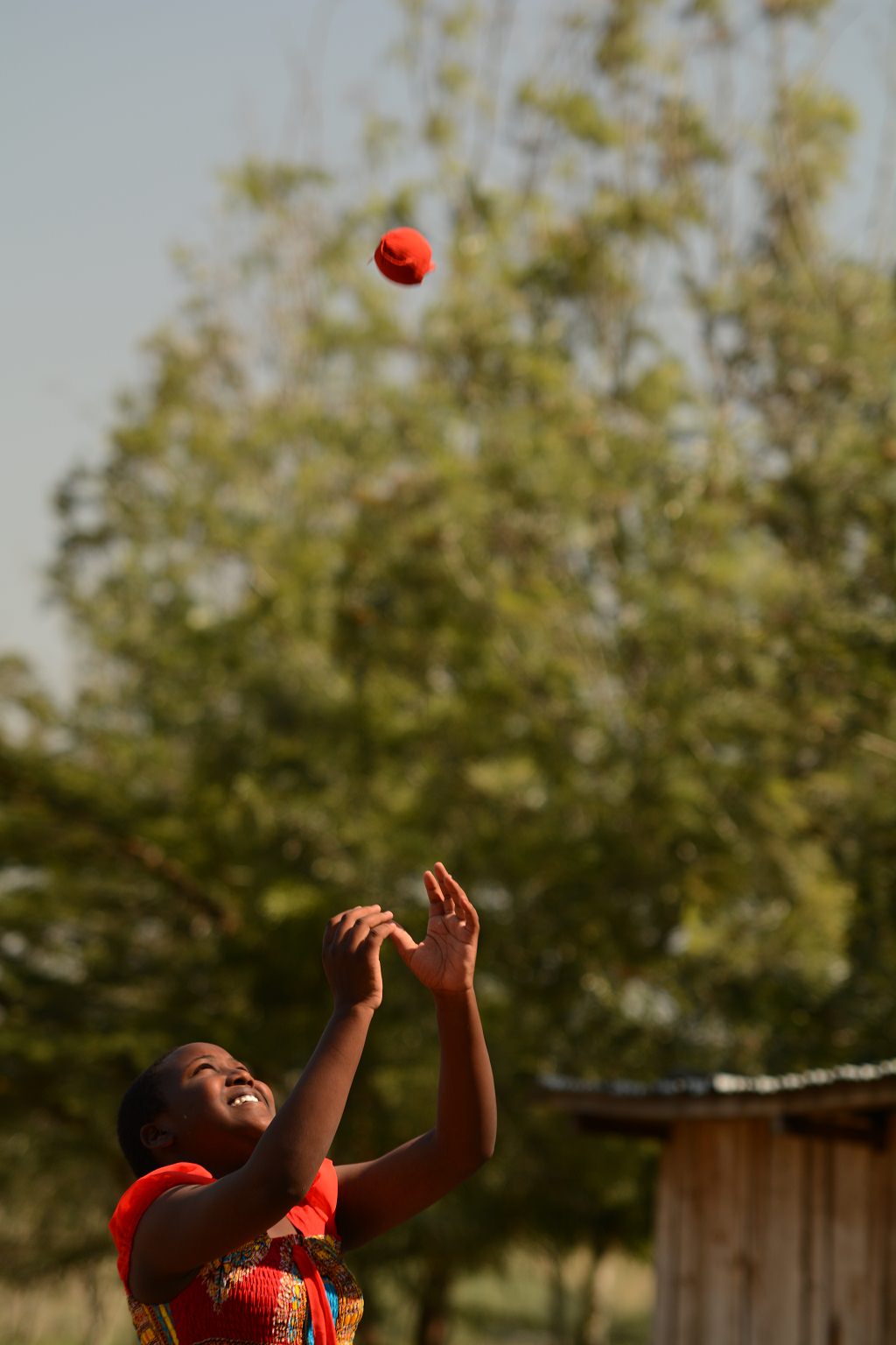 Ruth throwing a ball