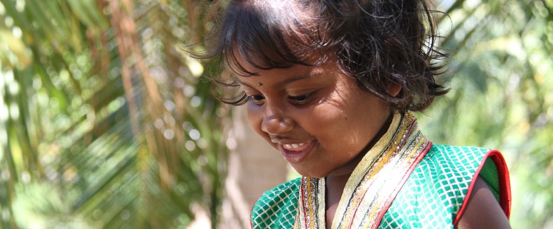 Little girl from Sri Lanka