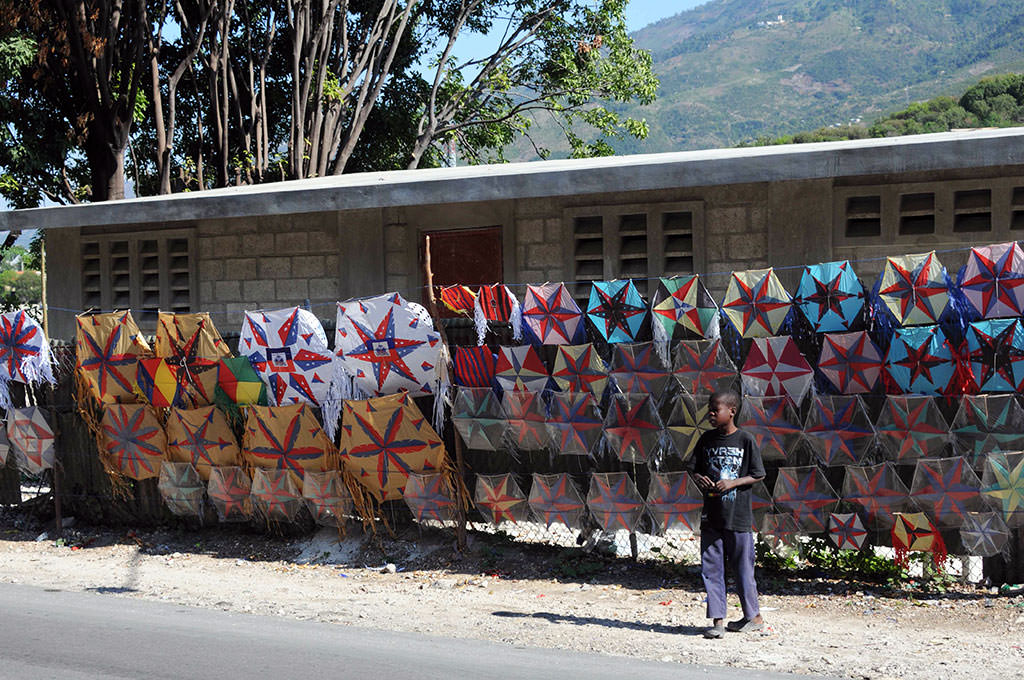 Easter kites in Haiti