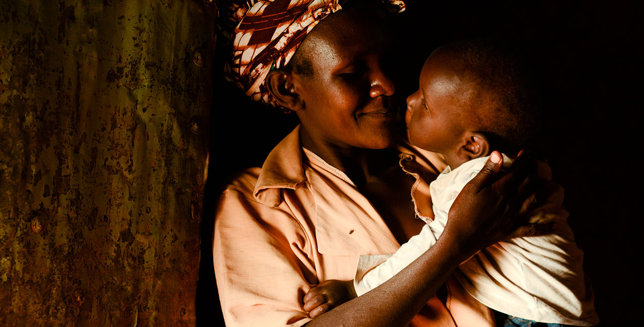 Baby in Kenya