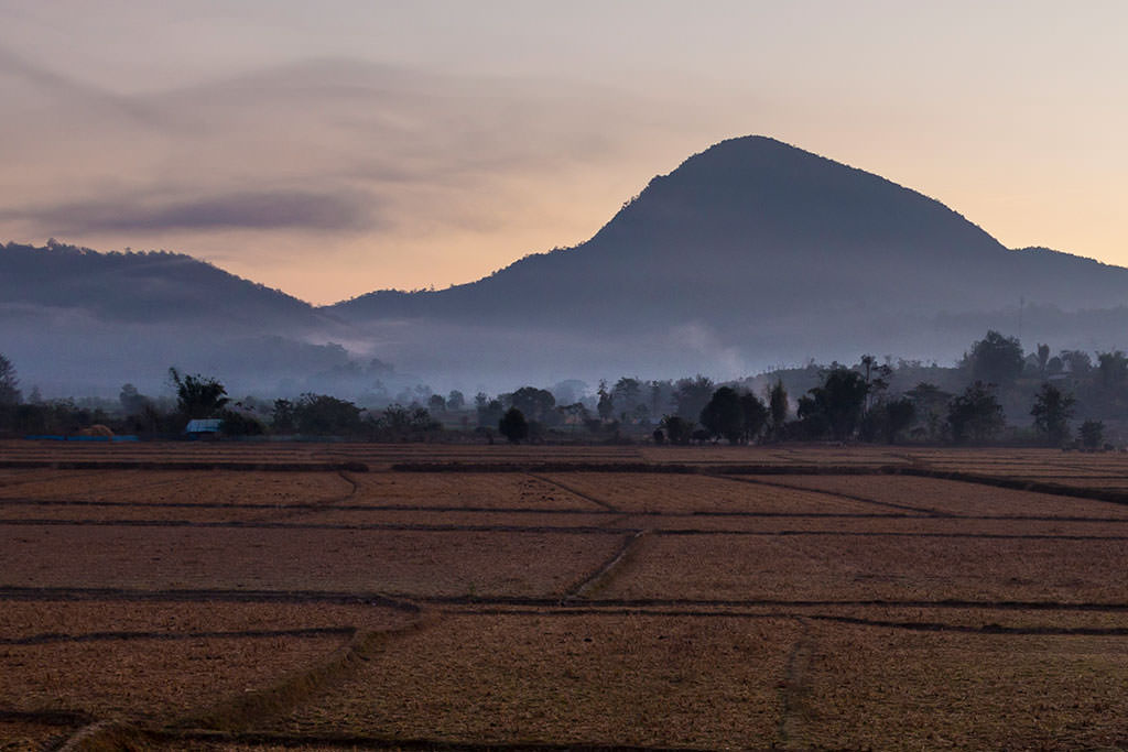 Rural Thailand village