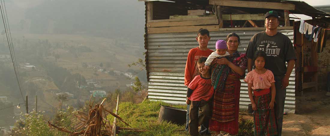 Family in Guatemala