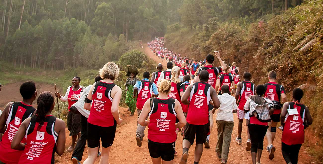 Marathlon in Uganda