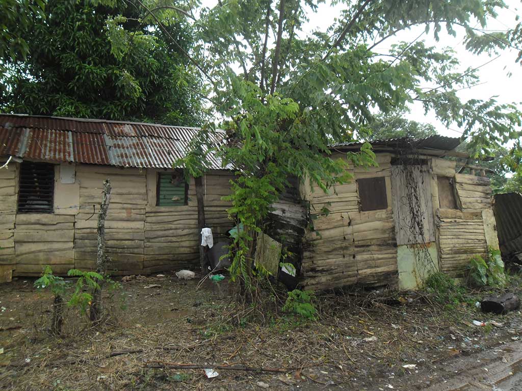 House destroyed by Hurricane Matthew