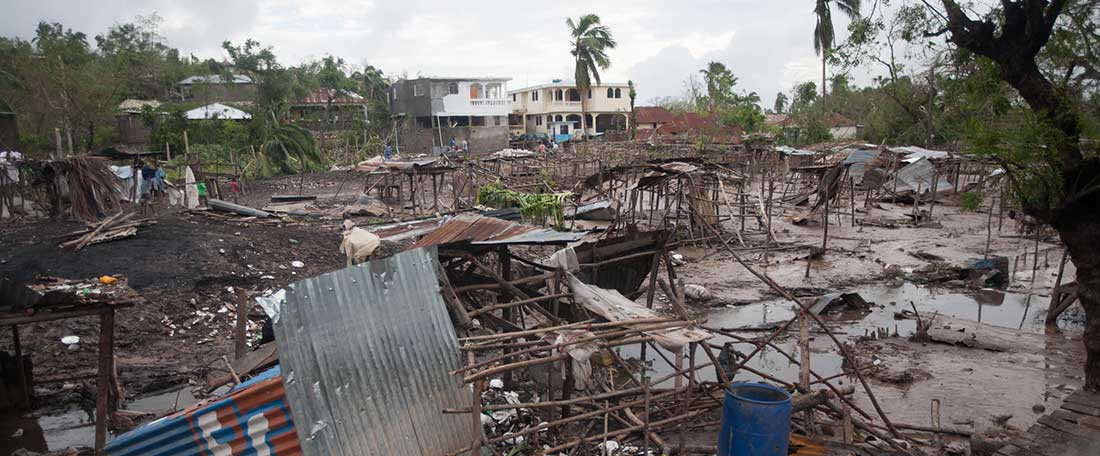 Hurricane Matthew damage