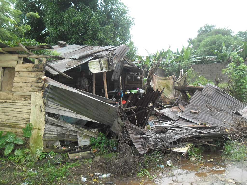 Hurricane Matthew destruction