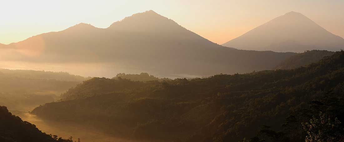 Indonesia mountains
