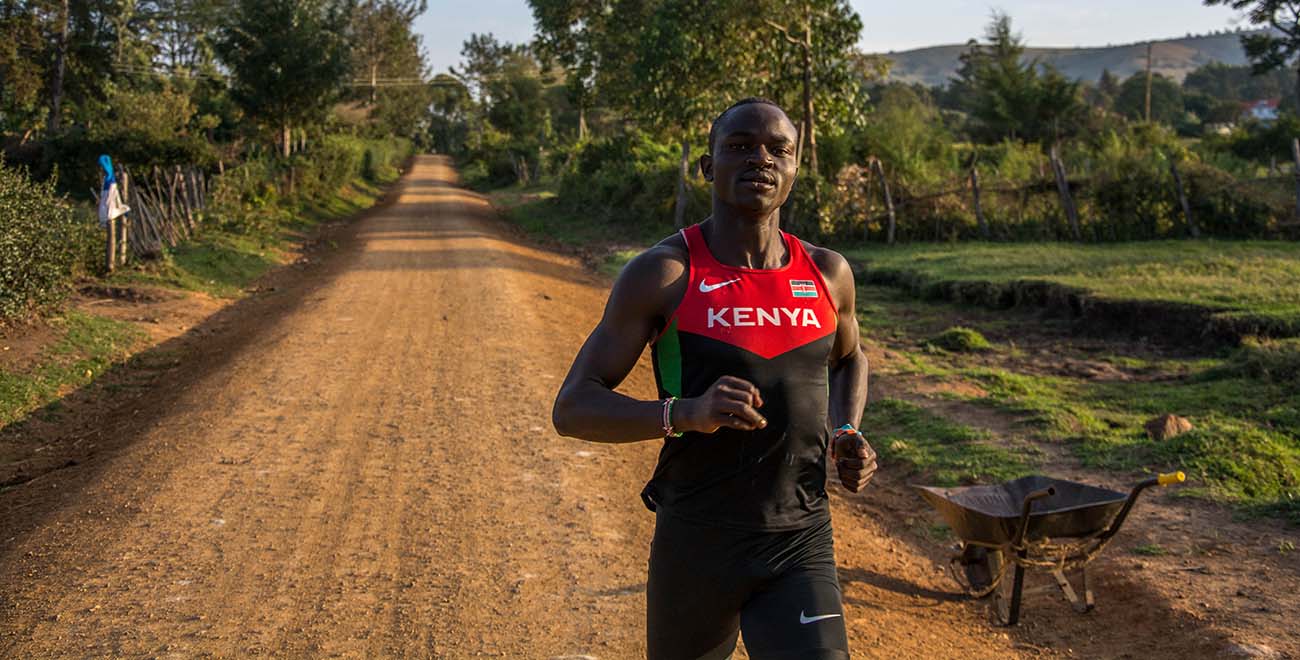 Running in Kenya